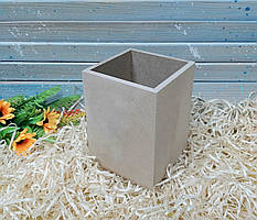 Стакан, підставка канцелярска 8х8х10см, мдф 6мм (арт93)