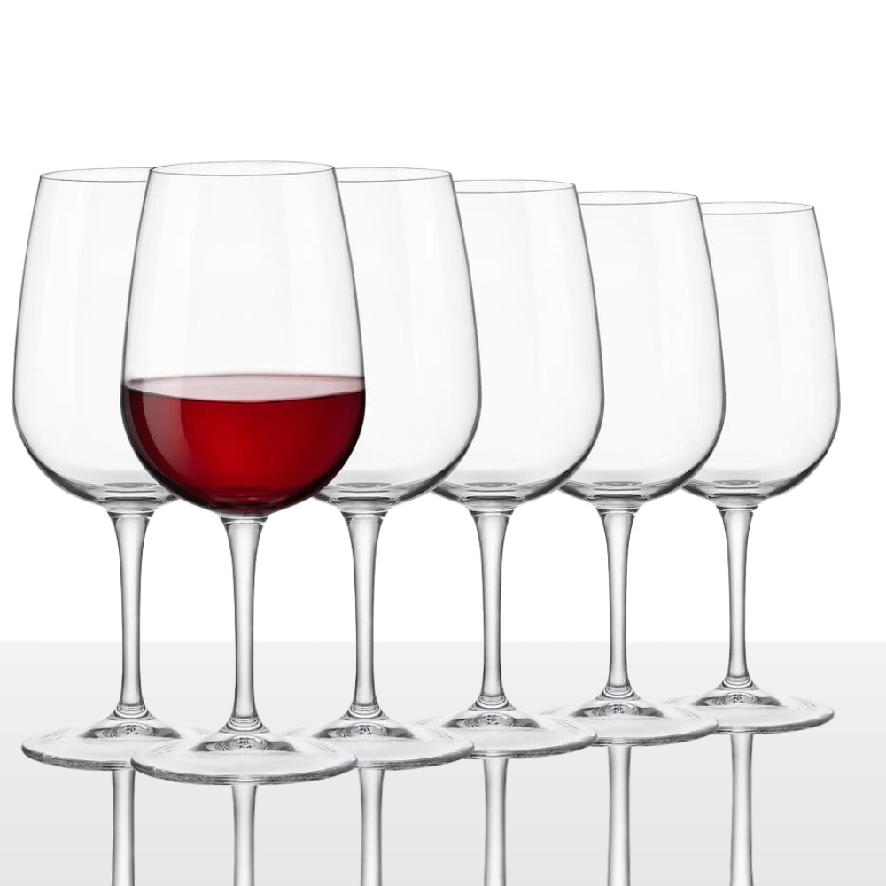 Великі келихи для вина 550мл XL BORMIOLI ROCCO ELECTRA  Келихи для червоного вина