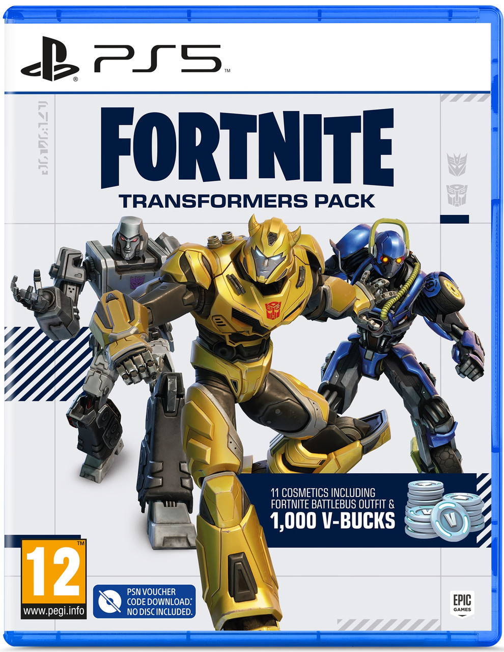 Гра Fortnite - Transformers Pack (PS5) (Код активації)