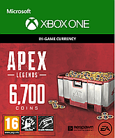 Игровая валюта Apex Legends 6700 Apex Coins (Xbox)