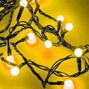Гірлянда новорічна світлодіодна LED 40P Multi кульки, фото 2