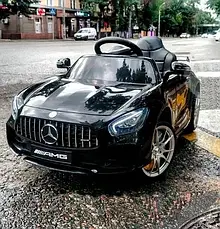 Дитячий електромобіль Mercedes-AMG M 4105EBLRS-2 (MP3, USB, мотори 2x20W, акум.2x6V4.5 AH), фото 3
