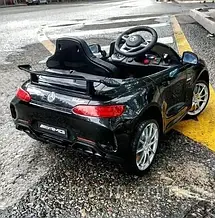 Дитячий електромобіль Mercedes-AMG M 4105EBLRS-2 (MP3, USB, мотори 2x20W, акум.2x6V4.5 AH), фото 5