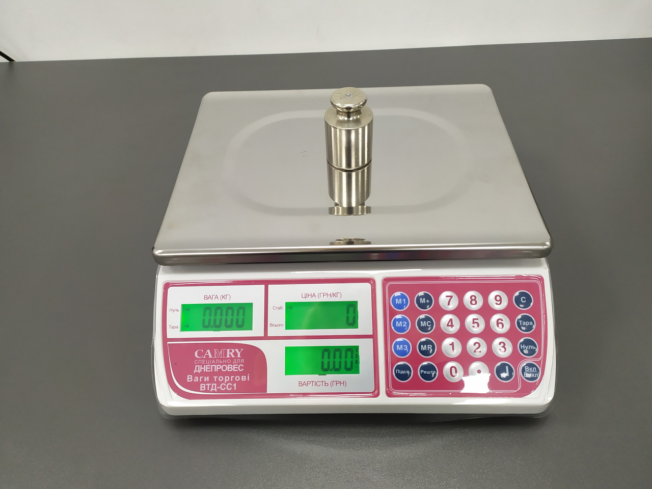 Ваги для торгівлі до 30 кг — ВТД-СС1, фото 1