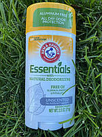 Arm & Hammer,Essentials дезодорант с натуральными дезодорирующими веществами, без искусственных ароматизаторов