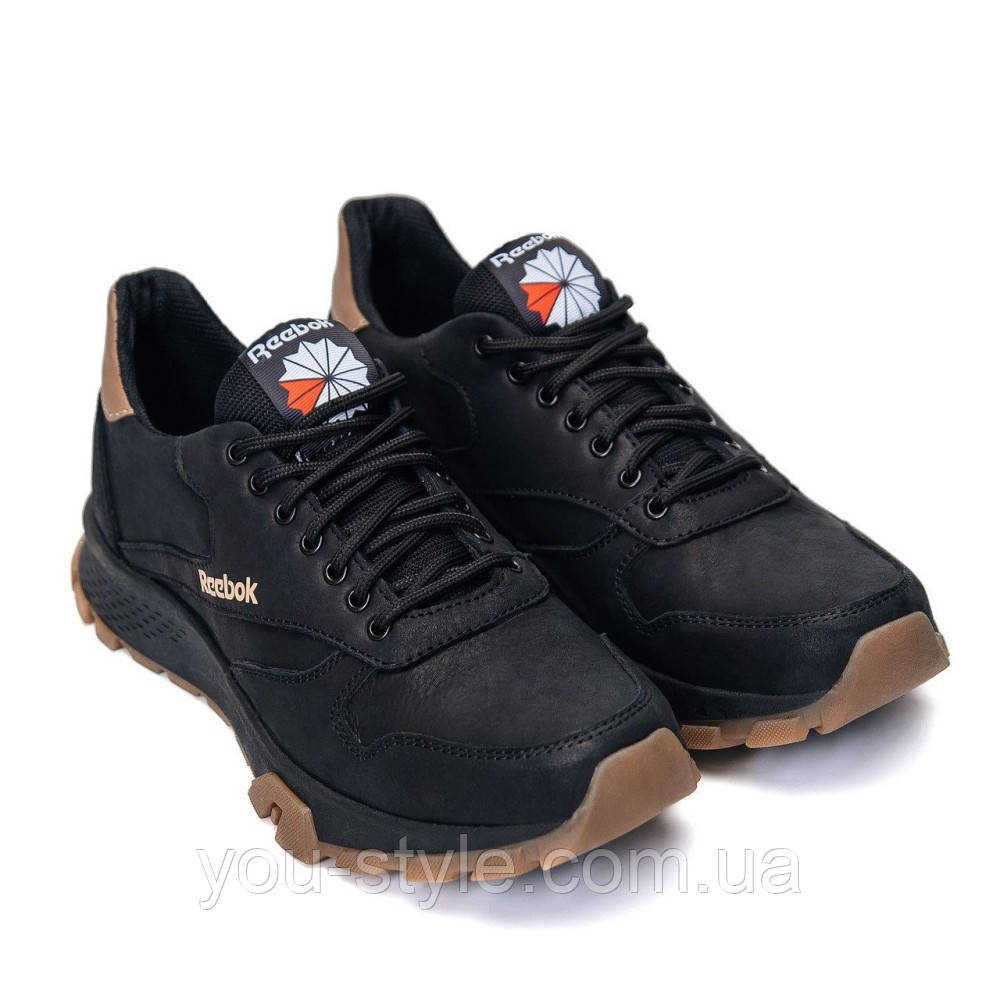 Кросівки демісезонні Reebok чорні., фото 1