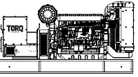 Промышленный дизельный генератор TORQ- R 150 ква