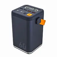 Зарядка power bank  O2project 60000 mAh Умб портативное зарядное устройство (Повербанк для планшета) Синий