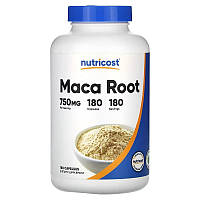 Экстракт корня маки Nutricost Maca Root 750 mg 180 Capsules