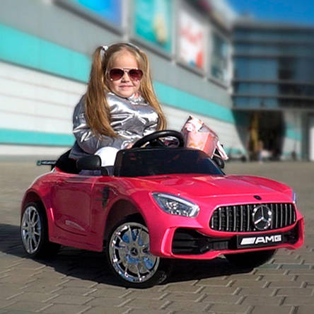 Дитячий електромобіль Mercedes-AMG M 4105EBLRS-8-2 (MP3, USB, мотори 2x20W, акум.2x6V4.5 AH), фото 1