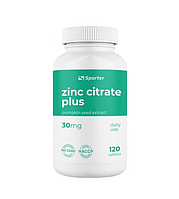 Sporter Zinc Citrate Plus 30 мг (120 капс)
