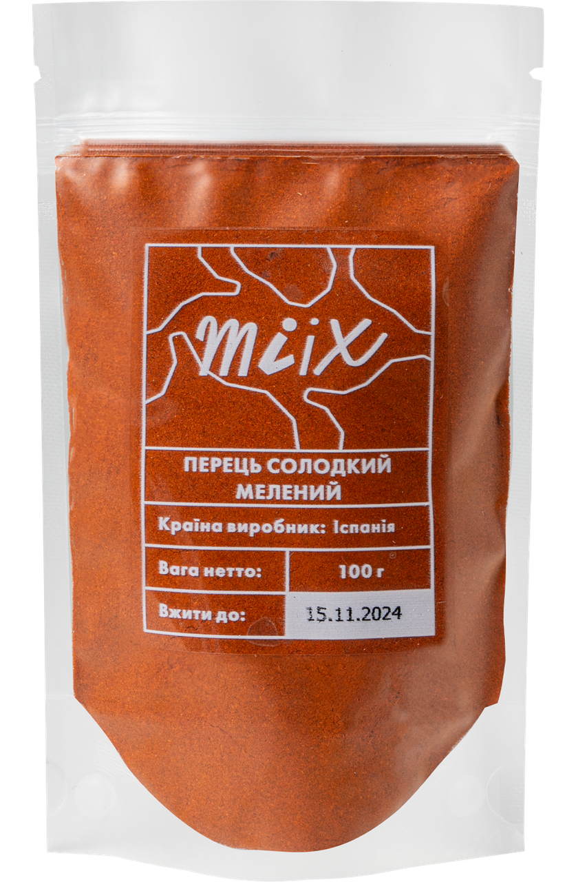 Перець солодкий мелений MIIX 100 г