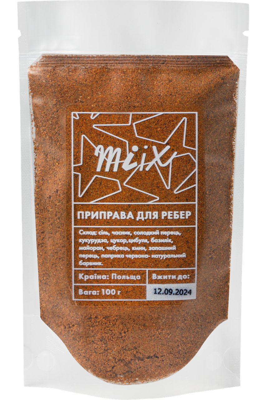Приправа для ребер MIIX 100 г
