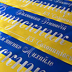 Жовто-синя Стрічка на випускний "Випускник 2026", фото 3