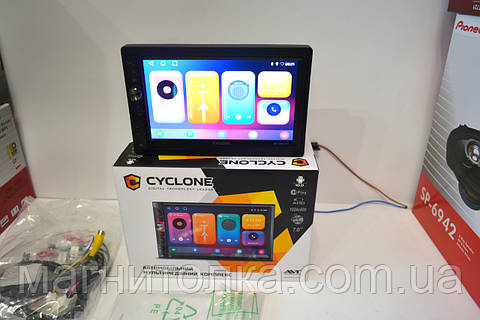 Автомагнитола Cyclone MP-7086A V3 2 din дин 2/32 Гб андроид 10 вай