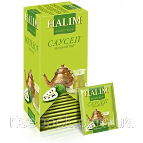 Зелений чай Halim Саусеп у сашетах 25 шт