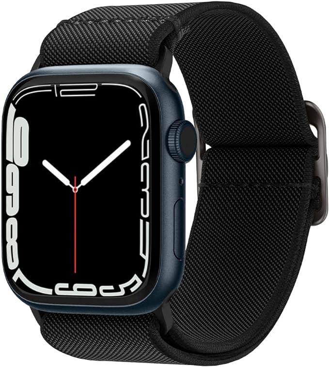 Нейлоновий ремінець Spigen Lite Fit Black для Apple Watch 49 | 45 | 44 | 42mm AMP02286 - фото 1 - id-p2011828252