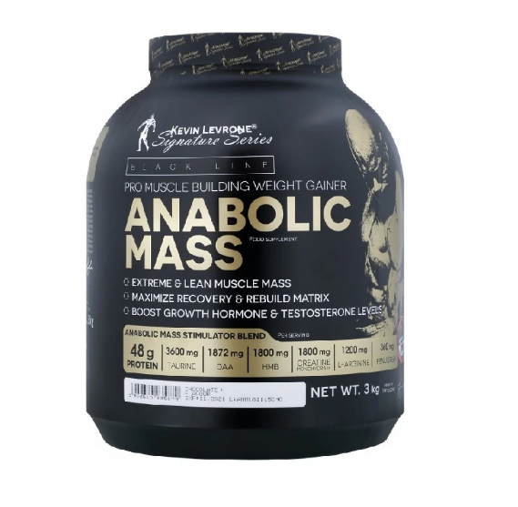 Гейнер Kevin Levrone Anabolic MASS 40% protein 3kg