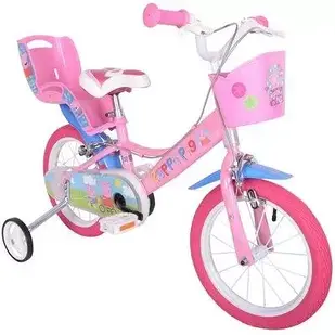 Дитячий велосипед Dino Bikes Свинка Пеппа 14" для дівчинки