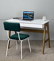 Письменный стол "Орион" из дерева и стул "Арт"
