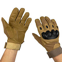 Тактичні рукавиці розмір XL койот