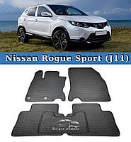 ЕВА коврики Nissan Rogue Sport J11 2016+. EVA ковры Нисан Рог Спорт