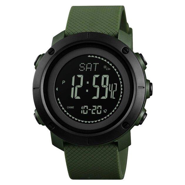 Часы наручные Skmei 1427 Оrіginal (Army Green ABS, 1427AG) | Мужские наручные часы (12375-LVR) - фото 1 - id-p2011860867