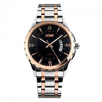 Часы наручные Skmei 9069 Оrіginal (Rose Gold - Black, 9069TRGBK) | Мужские наручные часы (12343-LVR)