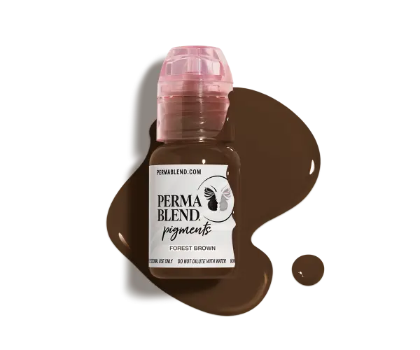 Пігмент для татуажу брів PERMA BLEND Forest Brown (USA), 15 мл