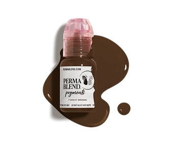 Пігмент для татуажу брів PERMA BLEND Forest Brown (USA), 15 мл, фото 1