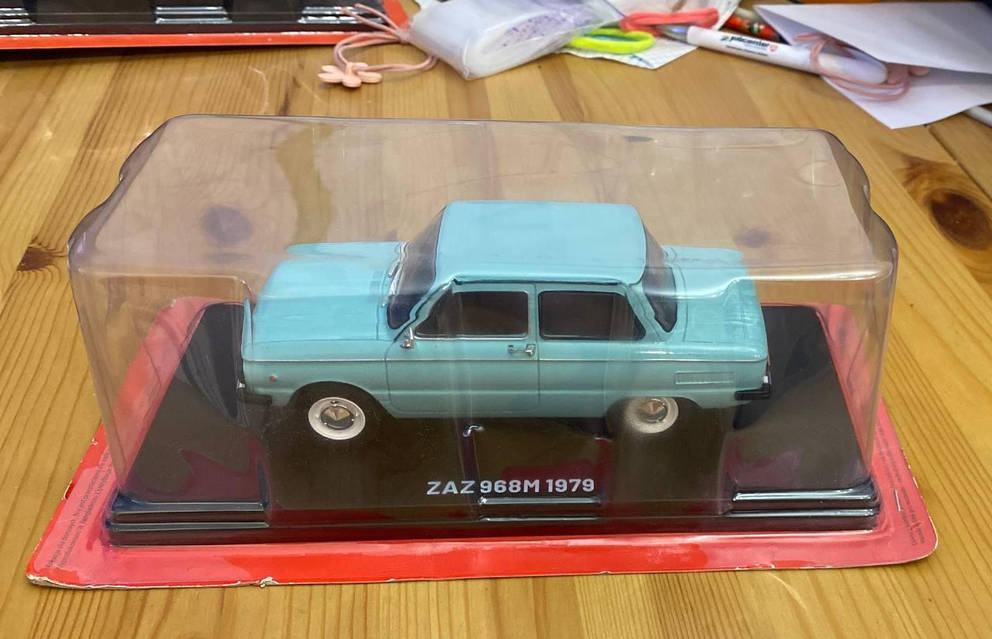 ЗАЗ 968М Запорожец 1979 г Hachette 1:24, цена: 2541.16 ₴, купить