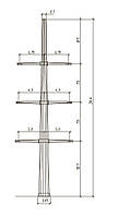 Многогранная опора ЛЭП 330 кВ