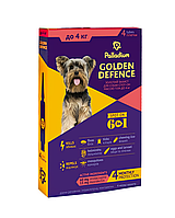 Капли на холку Golden Defence (Голден дефенс) от паразитов для собак весом до 4 кг 1 пипетка Palladium