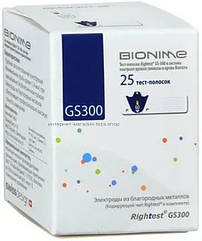 Тест-смужки Bionime Rightest GS300, No25