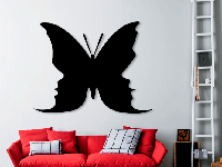 Декоративное панно на стену: "Бабочка". Картина на стену, 25 см