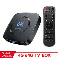 Смарт-ТВ-приставка Smart TV Box (4/64 ГБ) Transpeed 6К Android