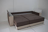 Кутовий диван ліжко Бостон-4 з міні баром і нішею, фото 3