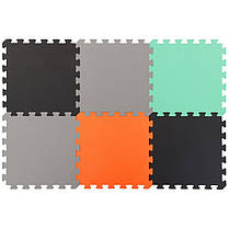 Килимок пазл дитячий ігровий розвиваючий SP-Planeta C-8781 6деталей 50x50x1cм кольори в асортименті Код C-8781, фото 5