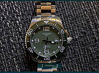 Longines 43mm. Automatic.Мужские наручные часы.