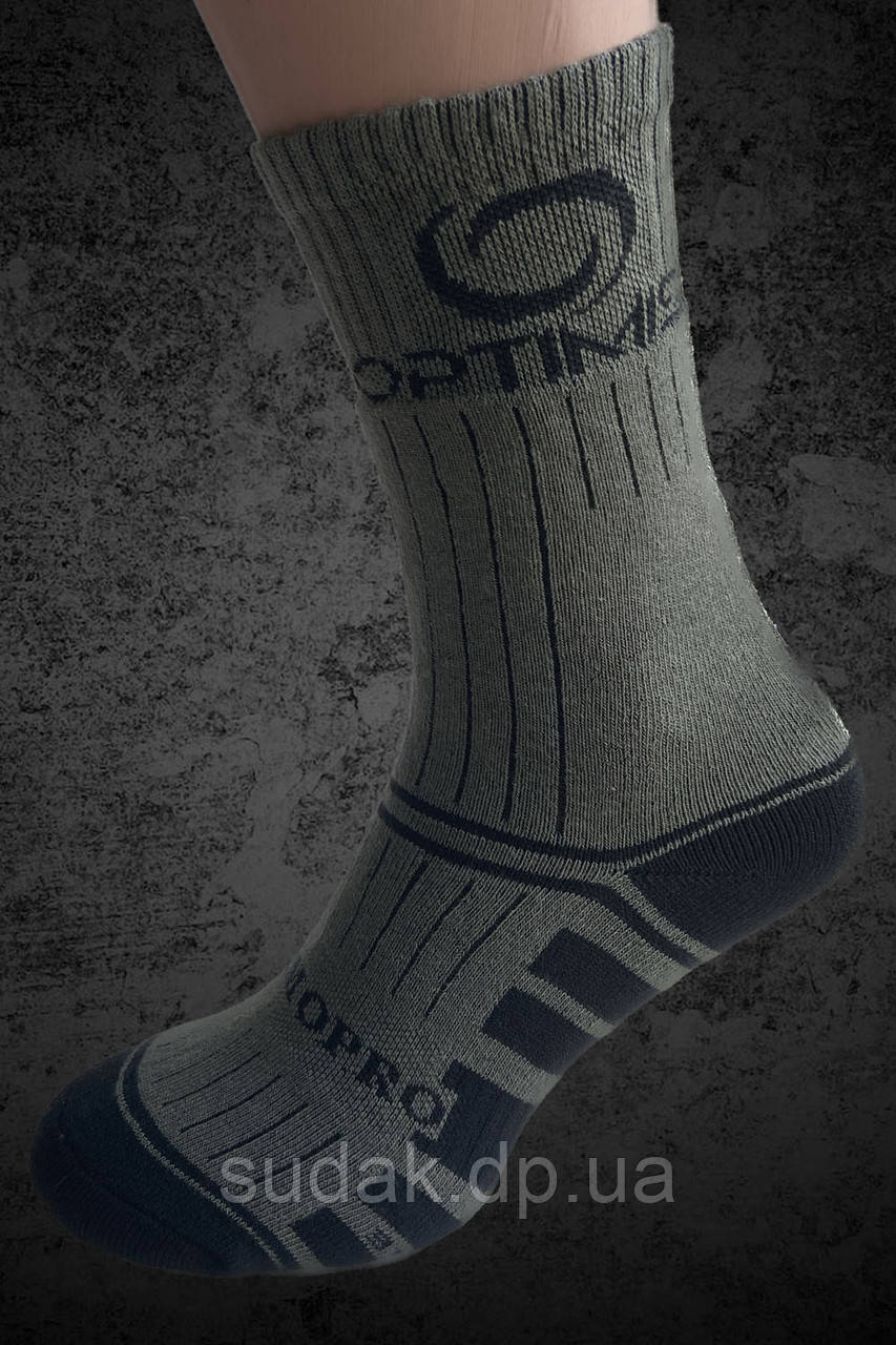 Шкарпетки трекінгові TM OPTIMIST «БАРС» хакі, фото 1