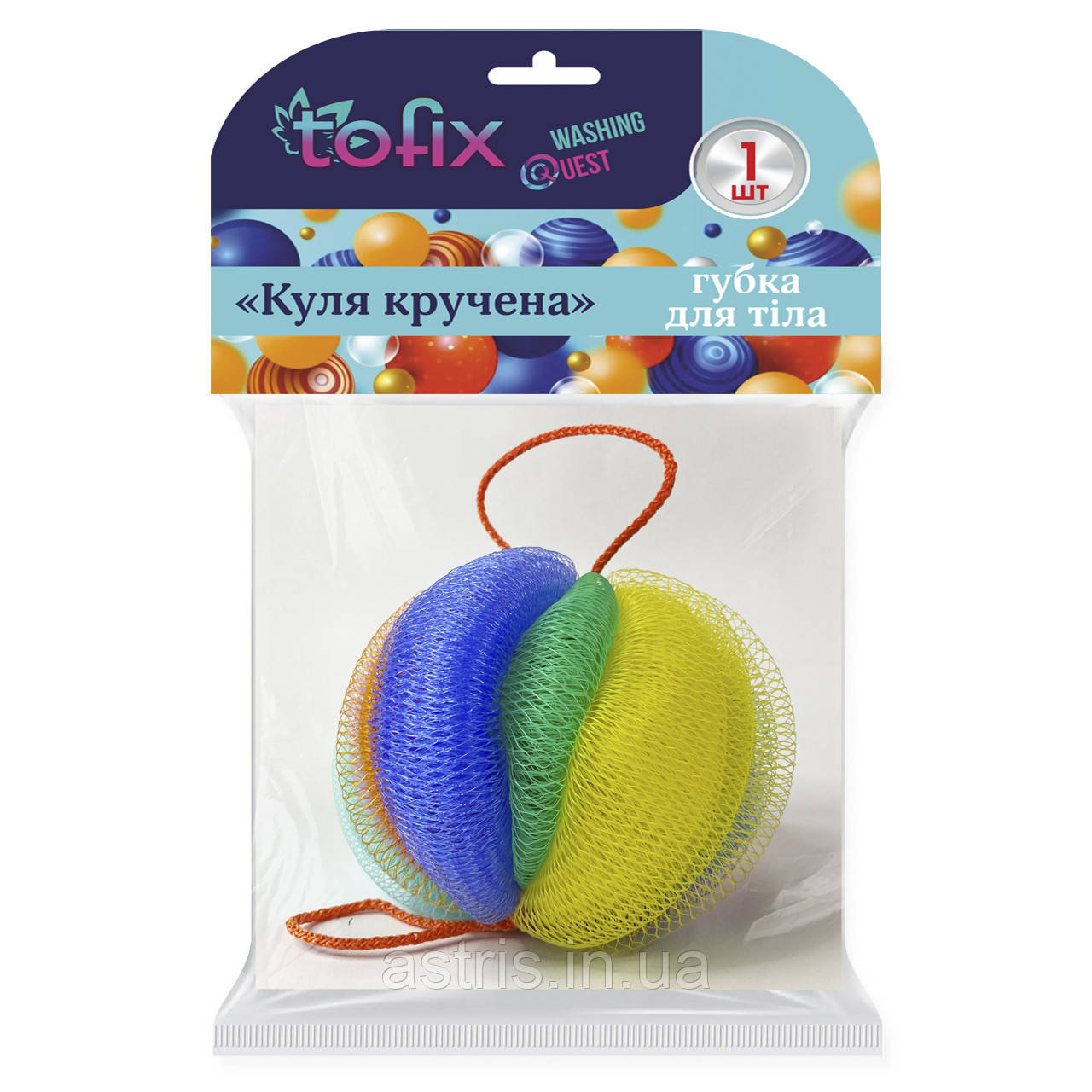 Мочалка для душа Tofix Куля