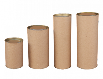 Тубус картонний крафт Ø 98