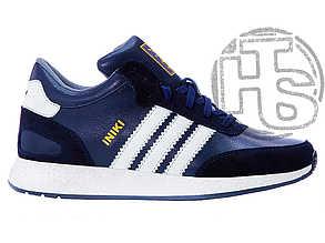 Чоловічі кросівки Adidas Iniki Runner Mid Blue (с мехом) ALL14281