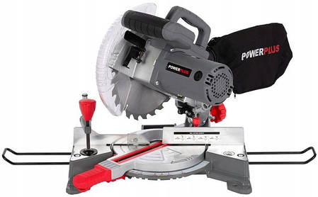 Торцювальна пила PowerPlus POWE50002 1650 Вт, 210 мм, фото 1