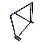 Тримач для полиць Лофт універсальний 21х16х4 см Чорний, фото 3