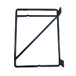 Тримач для полиць Лофт універсальний 21х16х4 см Чорний, фото 4