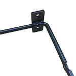 Тримач для полиць Лофт універсальний 21х16х4 см Чорний, фото 5