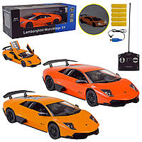 Машина акум. р/к MZ арт. CL1402 (12шт) Lamborghini Murcielago SV 1:14, 2 кольор., короб.34*15*8см TZP131