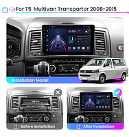 Junsun 4G Android магнітолу для Volkswagen Multivan T5 2003 - 2015