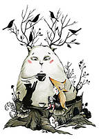 "Зимний лес" открытка
